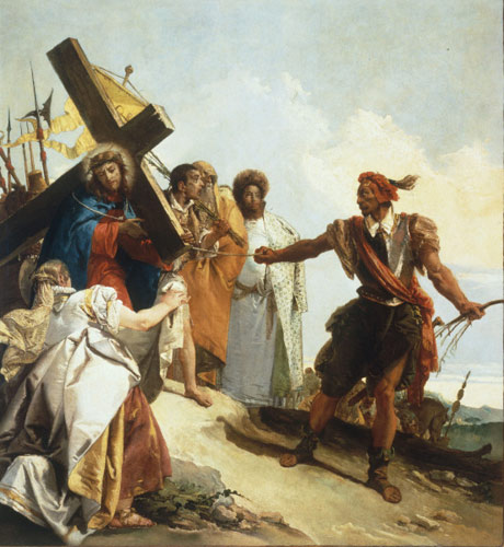 Christus und Veronika von Giovanni Domenico Tiepolo