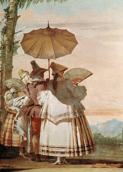 The Summer Promenade c.1757
