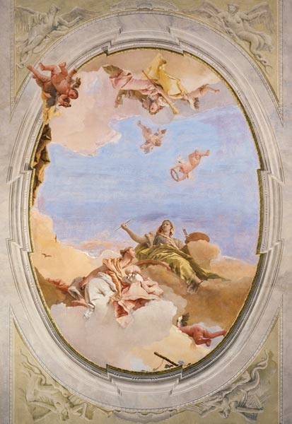 G.D.Tiepolo, Triumph der Kuenste von Giovanni Domenico Tiepolo