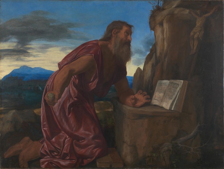 Der heilige Hieronymus von Giovanni Girolamo Savoldo