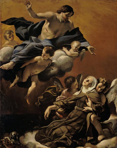 Die Hl. Margarete von Cortona von Giovanni Lanfranco