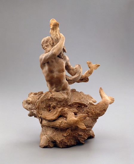 Triton with a Sea Serpent von Giovanni Lorenzo Bernini