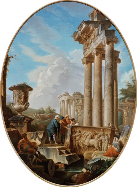 The Archaeologist von Giovanni Paolo Pannini