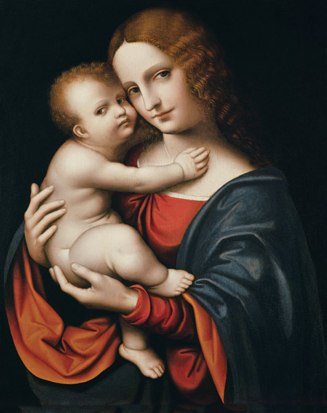 Madonna and Child von Giovanni Pedrini Giampietrino