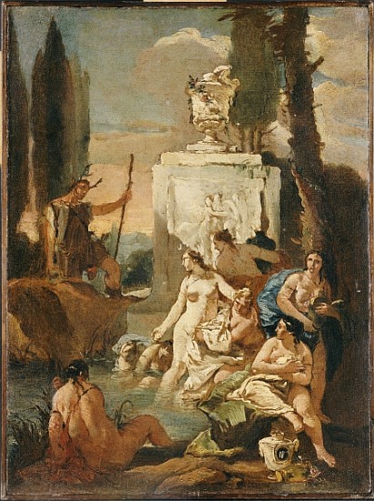 Diana and Acteon von Giovanni Battista (Giambattista) Tiepolo