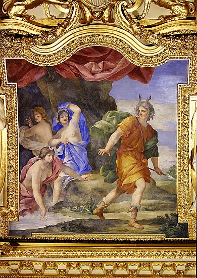 Diana and Actaeon, 1655-58 von Giovanni Francesco (Il Viterbese) Romanelli