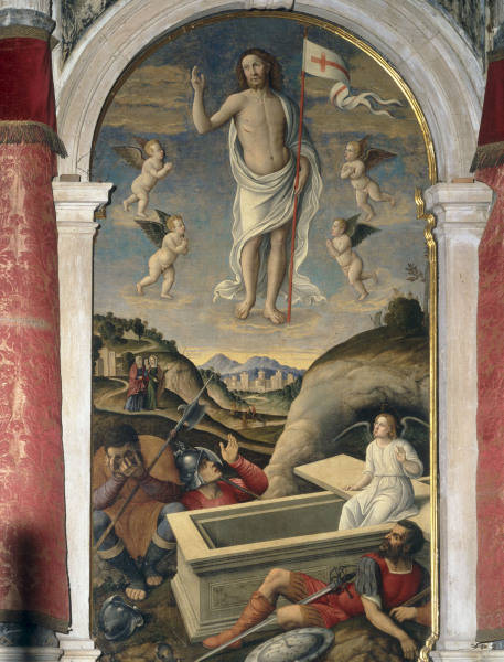 Girolamo da Santacroce, Auferstehung von Girolamo da Santacroce