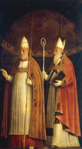 Girol.da Santacroce, Gregor u.Augustinus von Girolamo da Santacroce