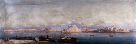 The Grand Harbour, Valletta von Girolamo Gianni
