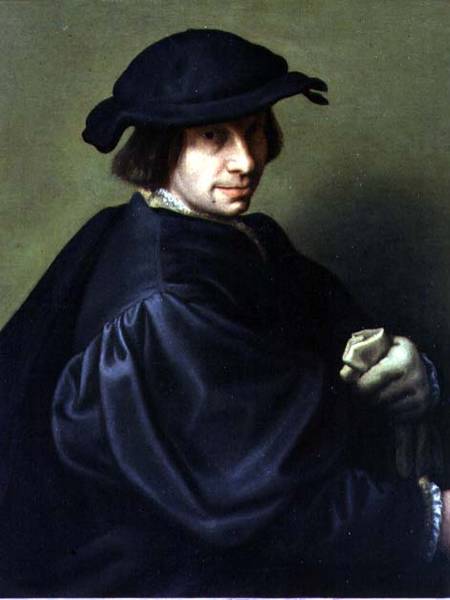 Portrait of Galeazzo Campi, the Artist's Father von Giulio Campi