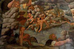 Der Sturz der Giganten (Sala dei Giganti) 1536