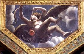 Cupid, ceiling caisson from the Sala di Amore e Psyche 1528