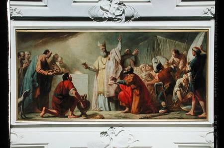 The Sacrifice of Melchizedek von Giuseppe Angeli