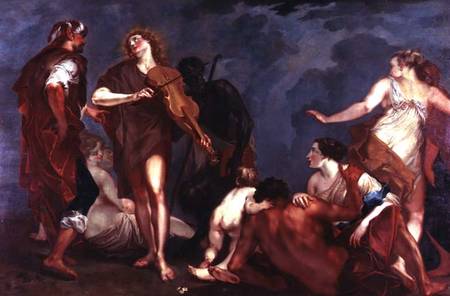 Apollo and Marsyas von Giuseppe Bazzani