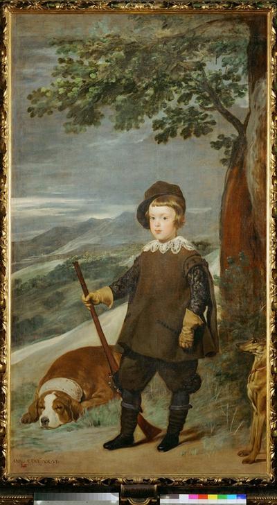 Prinz Baltasar Carlos als Jäger von Giuseppe Velasco or Velasquez