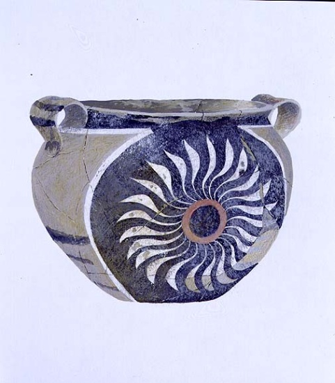 Cup from the Palace at Phaestos, 2000-1700 BC von Glyn  Morgan