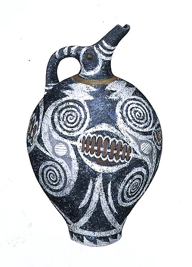 Cretan Jug00-1700 BC von Glyn  Morgan