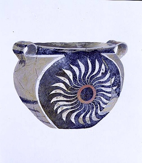Cup from the Palace at Phaestos00-1700 BC von Glyn  Morgan