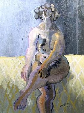 Jolly Nude, 1958 (oil on canvas) 