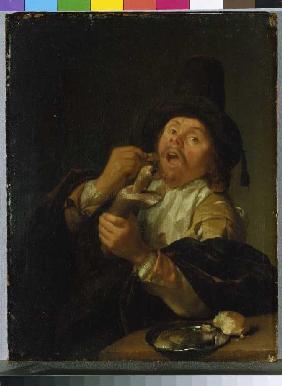 Der Feinschmecker um 1670