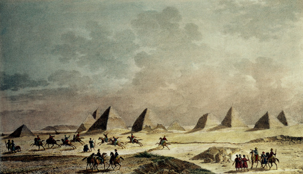 Meroe, Pyramiden von Gottfried  -17881839 Engelmann