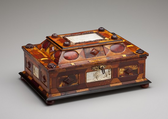 Courtly amber casket von Gottfried Wolffram