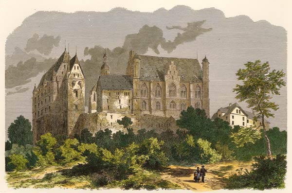 Marburg, Landgrafenschloß von Gottlob Theuerkauf