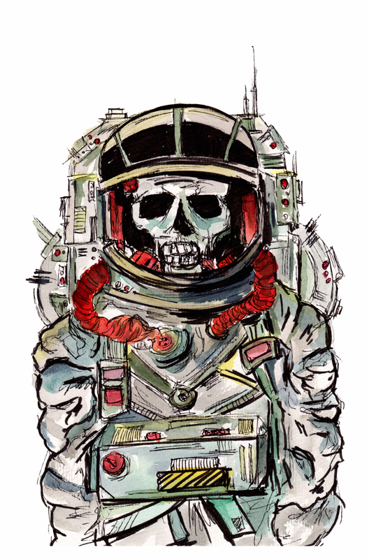 Dead Astronaut von Sebastian  Grafmann