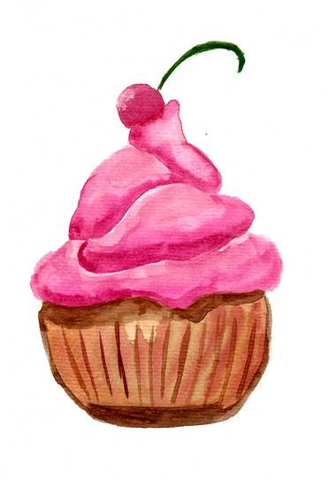 Pink Cherry Cupcake 2021