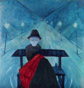 Der Mann im Schlitten, Man in a Sleigh 1920