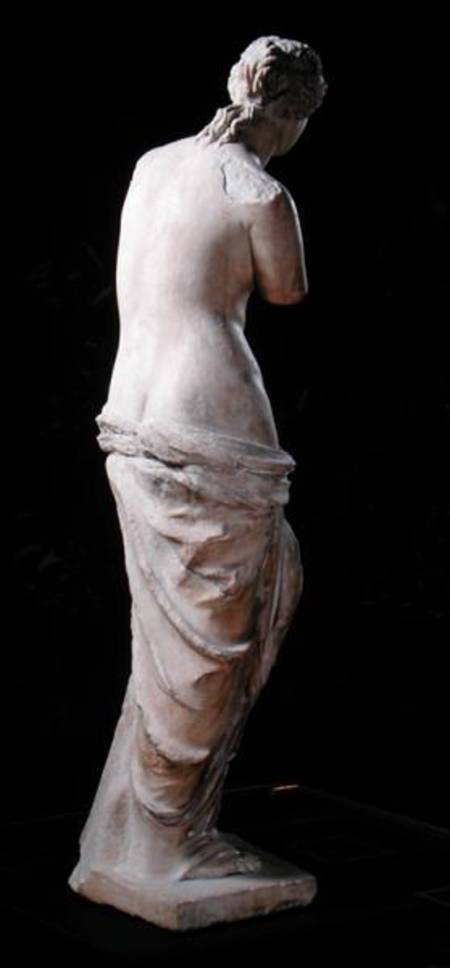 Rear view of Aphrodite, the 'Venus de Milo', Hellenistic period von Greek