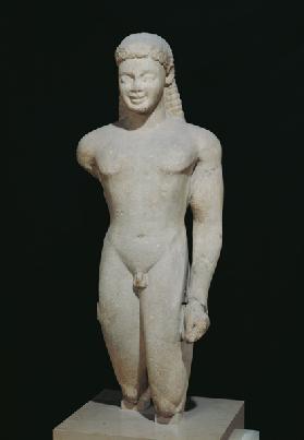 Kouros, from Paros, near the sanctuary of Asklepios c.540 BC