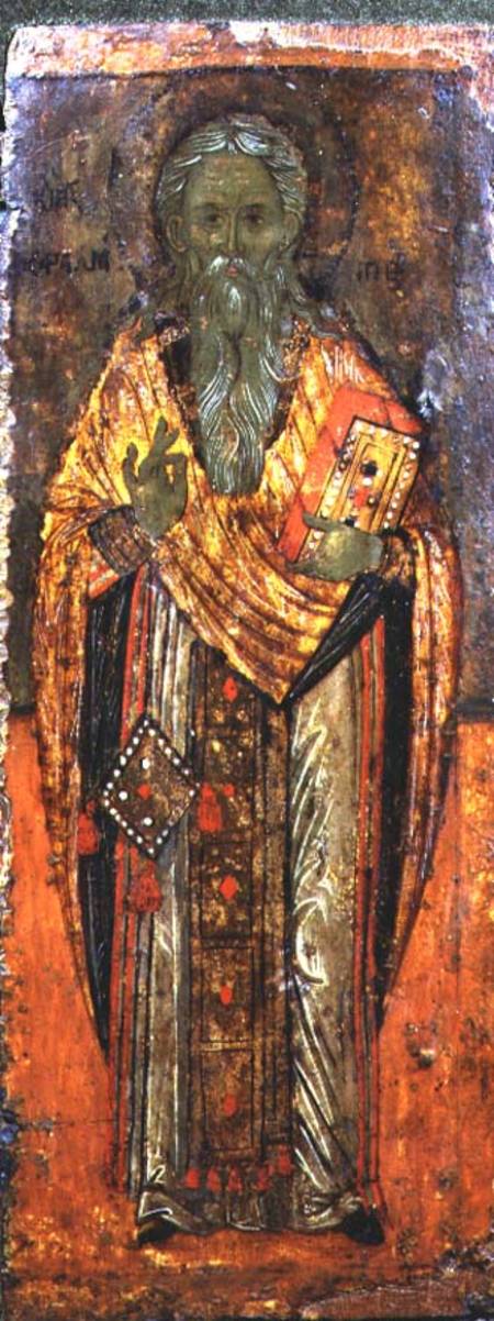 St. Charalambos, icon, from Kastoria von Greek School