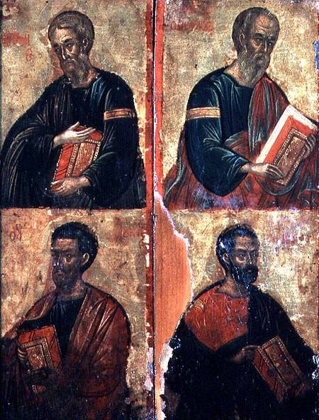 The Four Evangelists von Greek School