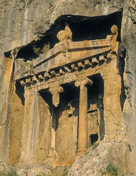 Lycian rock tomb (photo)  von Greek School