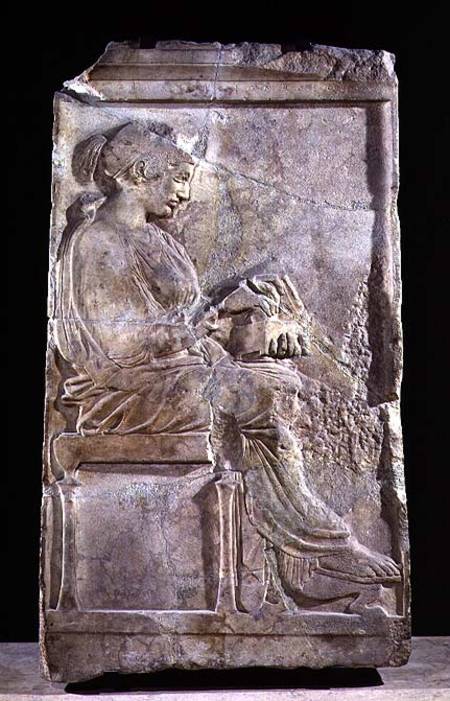 Stele of Philis, daughter of Cleomenes, King of Sparta von Greek School