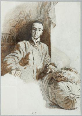 Porträt von Fürst Alexander Illarionowitsch Wassiltschikow (1818-1881) 1841