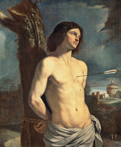 Der Hl. Sebastian von Guercino (eigentl. Giovanni Francesco Barbieri)