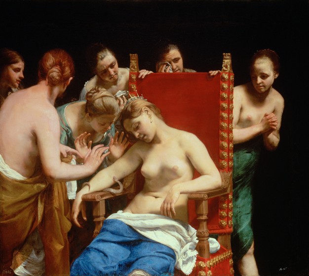 Selbstmord der Kleopatra von Guido Canlassi