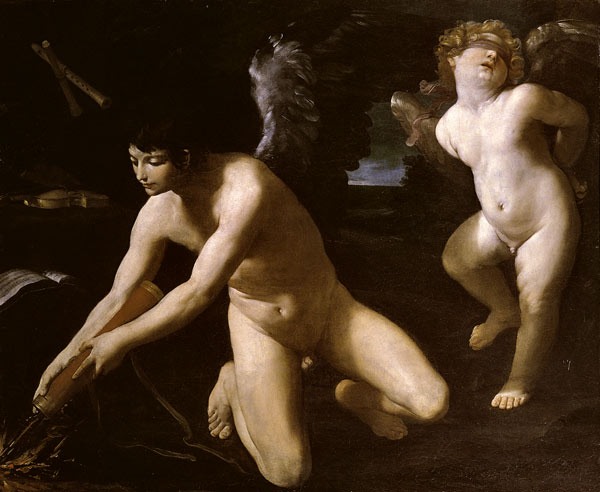 Reni / Sacred and Profane Love / c.1622 von Guido Reni