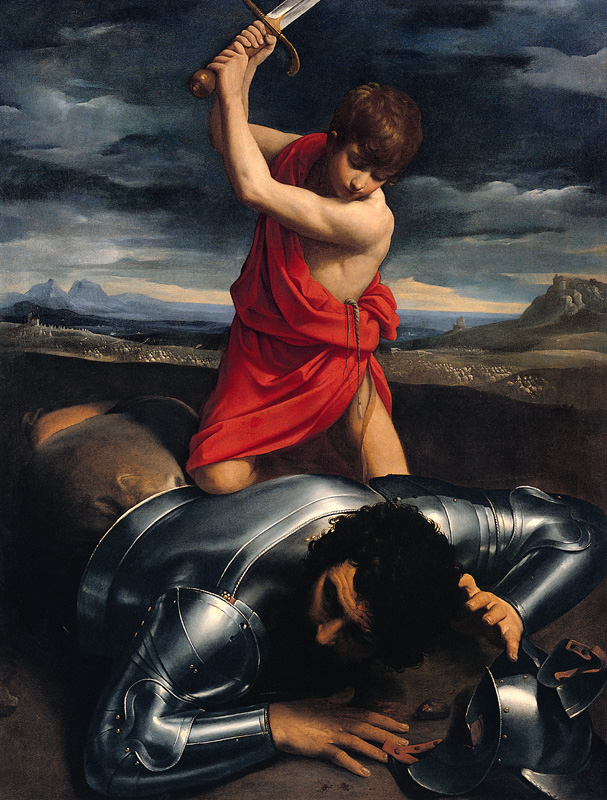 David and Goliath von Guido Reni
