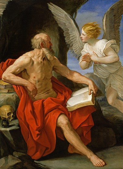 Angel Appearing to St. Jerome von Guido Reni