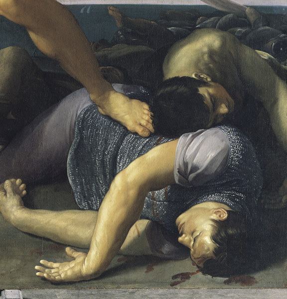 Reni / Samson s victory / Detail /c.1618 von Guido Reni