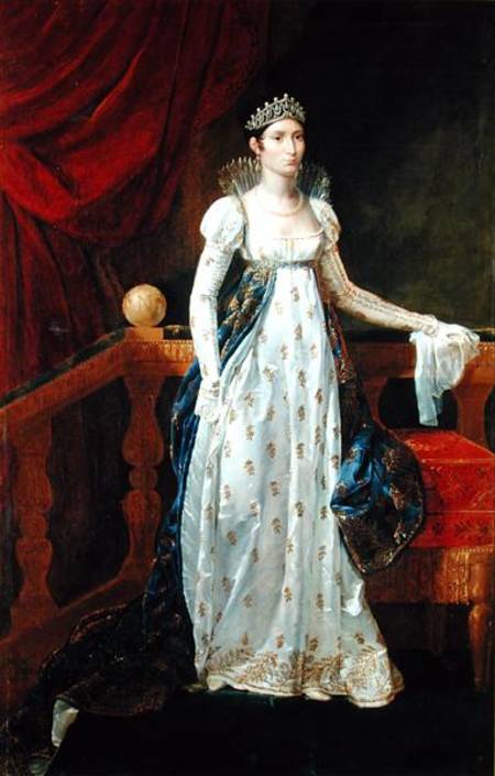 Elisa Bonaparte (1777-1820) Princess Bacciochi von Guillaume Guillon-Lethière