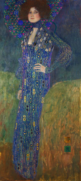 Bildnis Emilie Flöge von Gustav Klimt