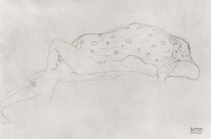 Lovers von Gustav Klimt