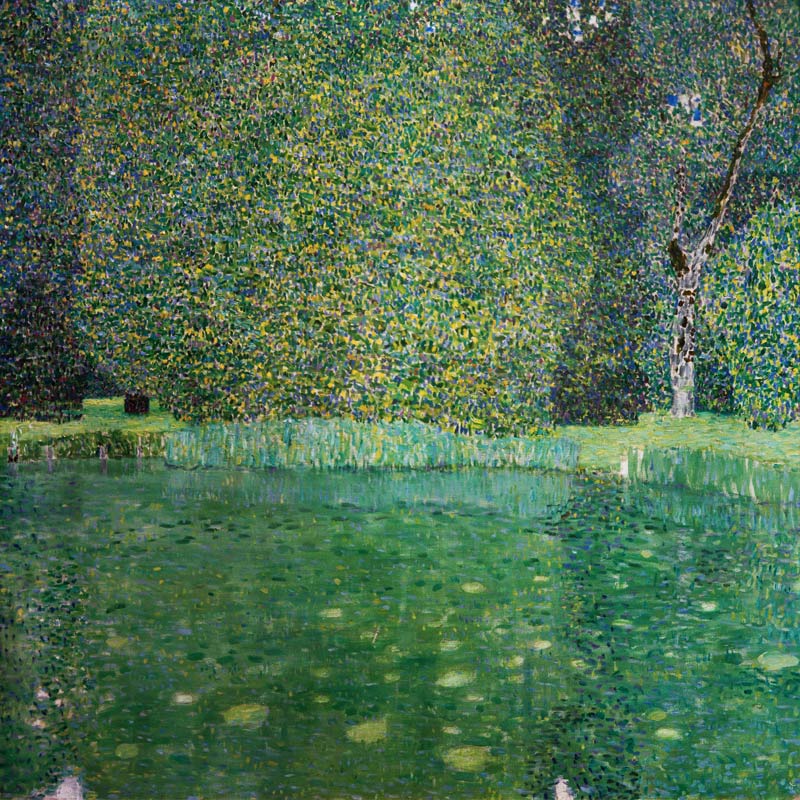 Pond of Schloss Kammer on Attersee von Gustav Klimt