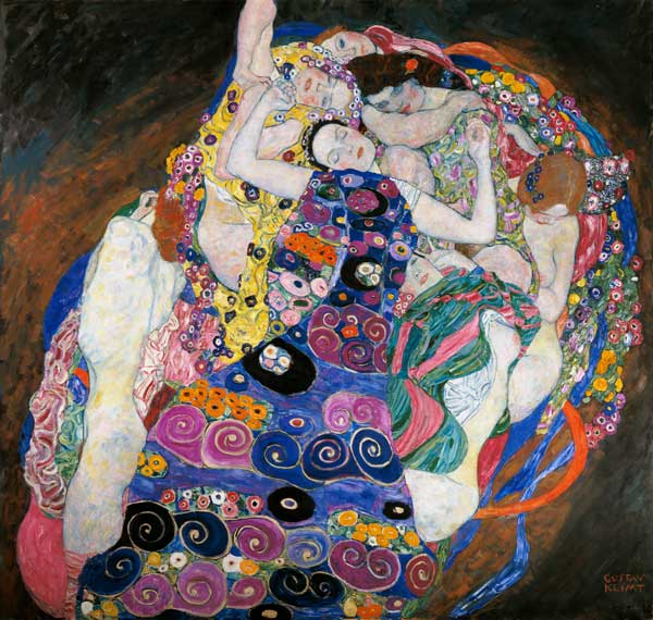 Die Jungfrau von Gustav Klimt