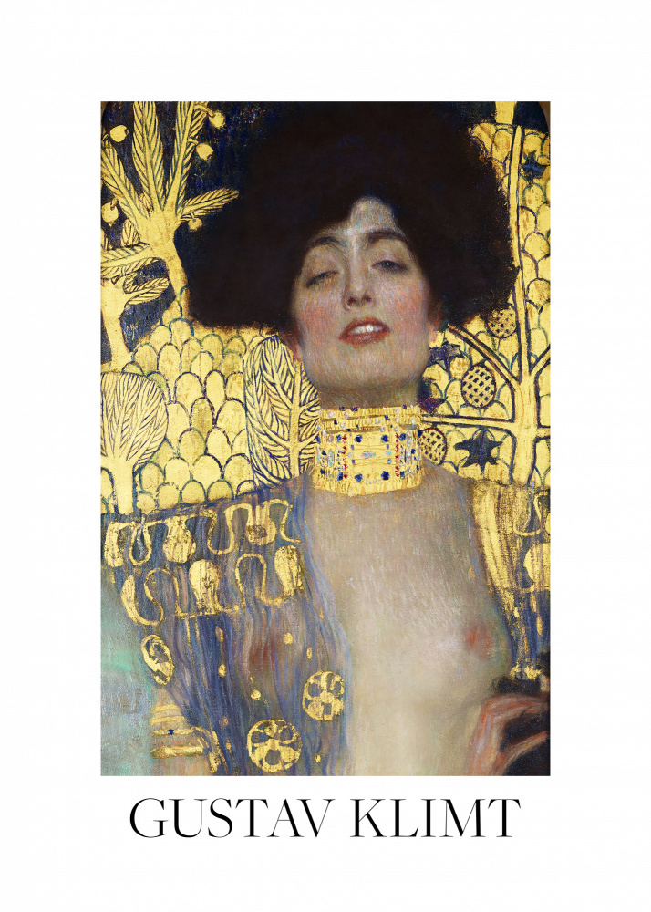 Judith und der Kopf des Holofernes (1901) Poster von Gustav Klimt