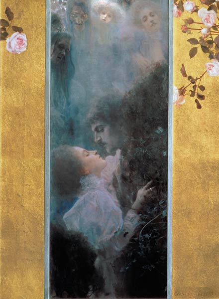 Liebe von Gustav Klimt
